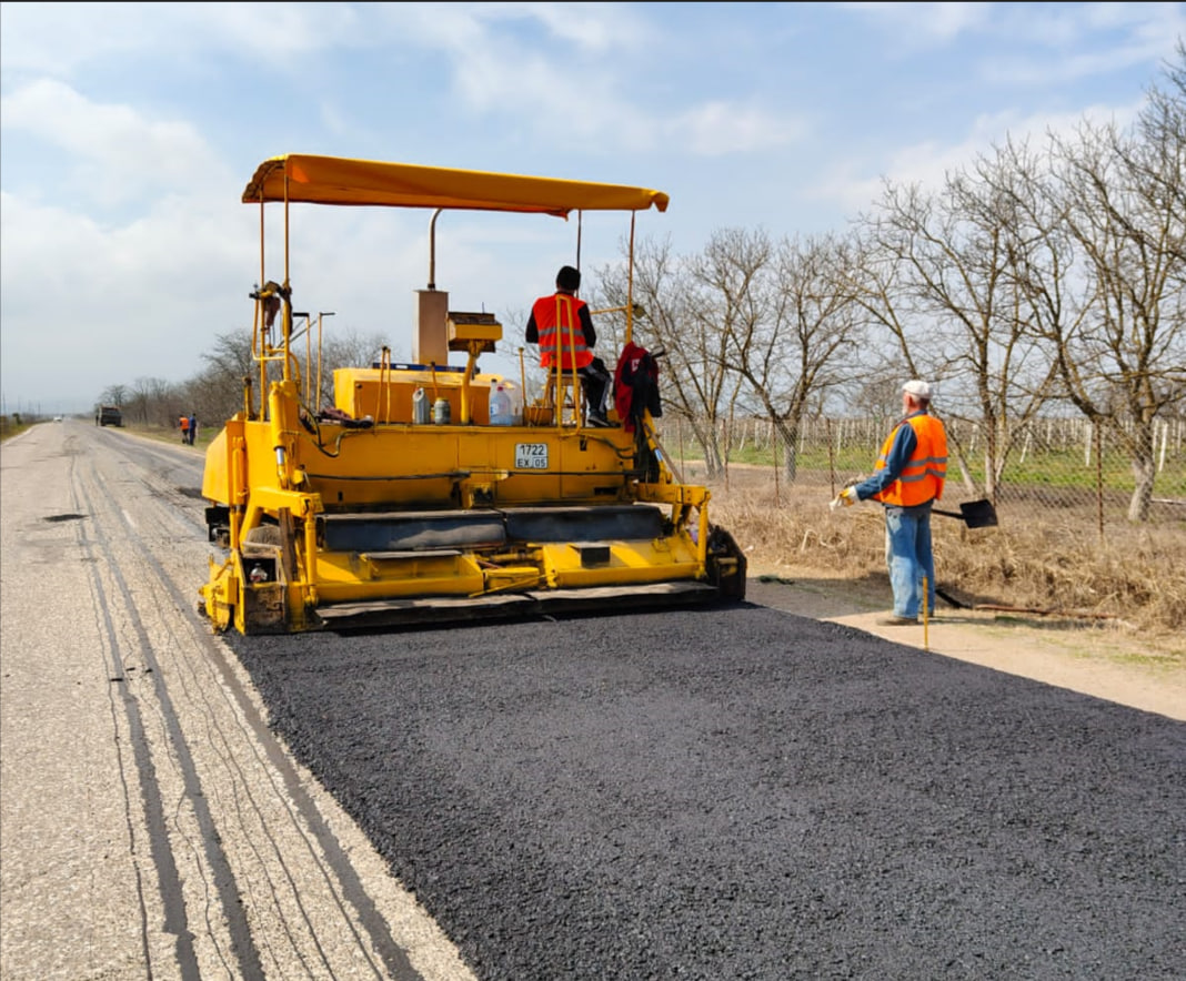 На трассе «Манас – Сергокала – Первомайское» ведётся ремонт в рамках нацпроекта